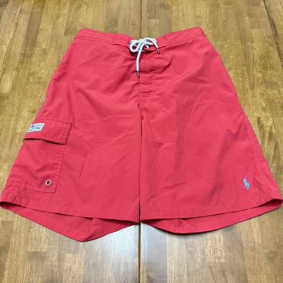 Polo Ralph Lauren board shorts mens medium beach pool preppy outdoor swim trunks - Picture 3 of 13